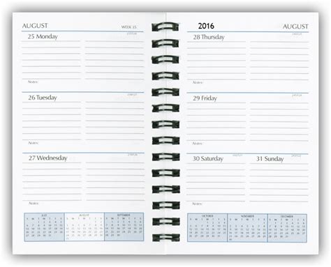 Small Functional Daily Agenda Refill 2025 .